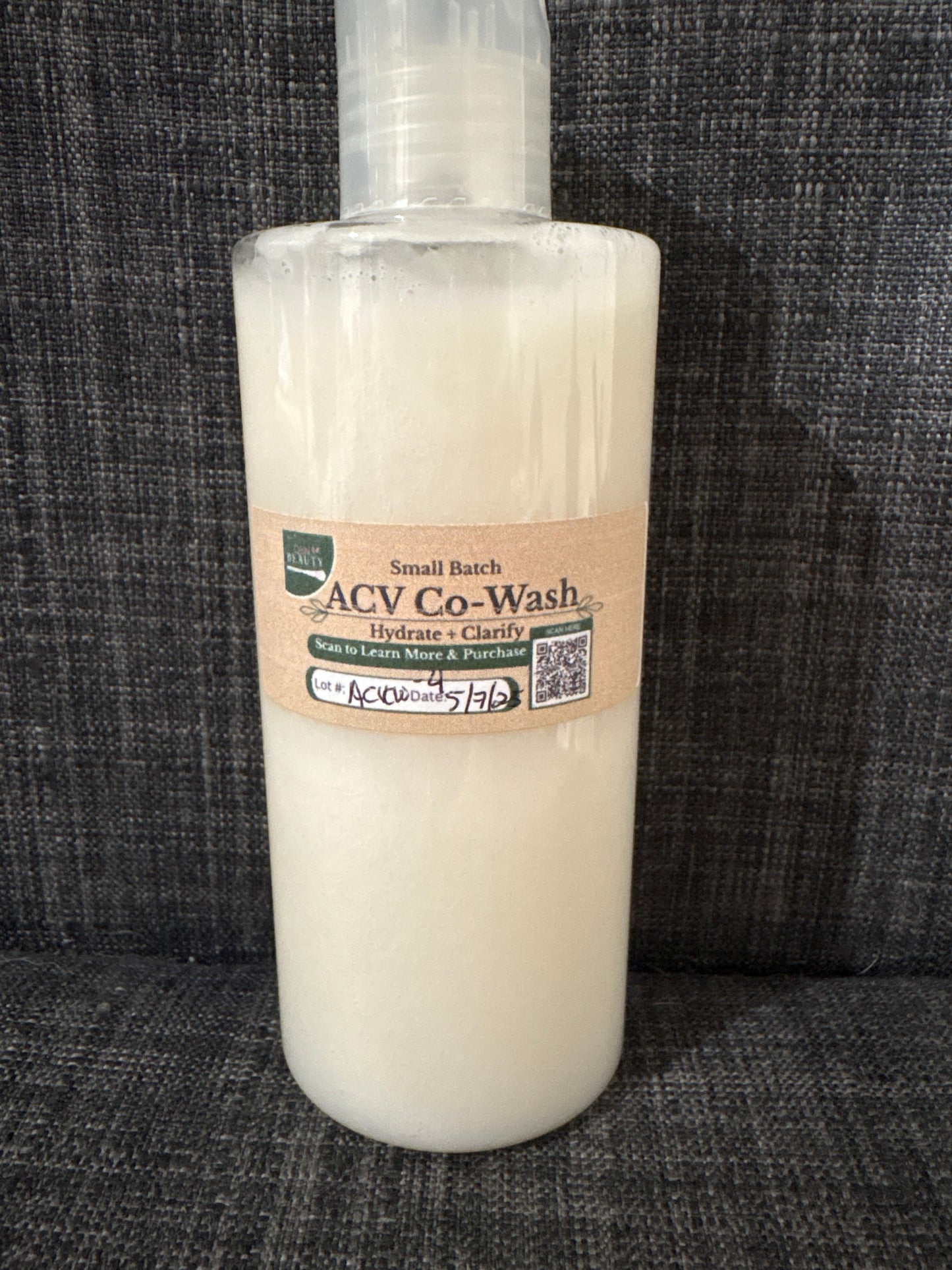 ACV Silk Co-Wash |Small Batch Moisturizing Apple Cider Vinegar Co-Wash (Sulfate-Free, Silicone-Free, Natural Hair Care)