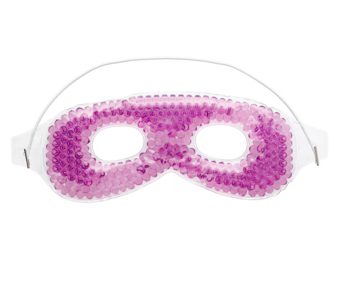 Hot & Cold Gel Bead Eye Mask – Pink Spa Therapy