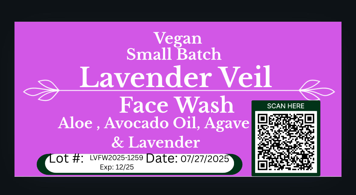 Lavender Veil – Aloe Face Wash
