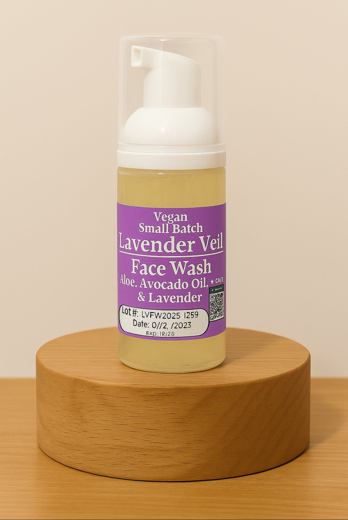 Lavender Veil – Aloe Face Wash
