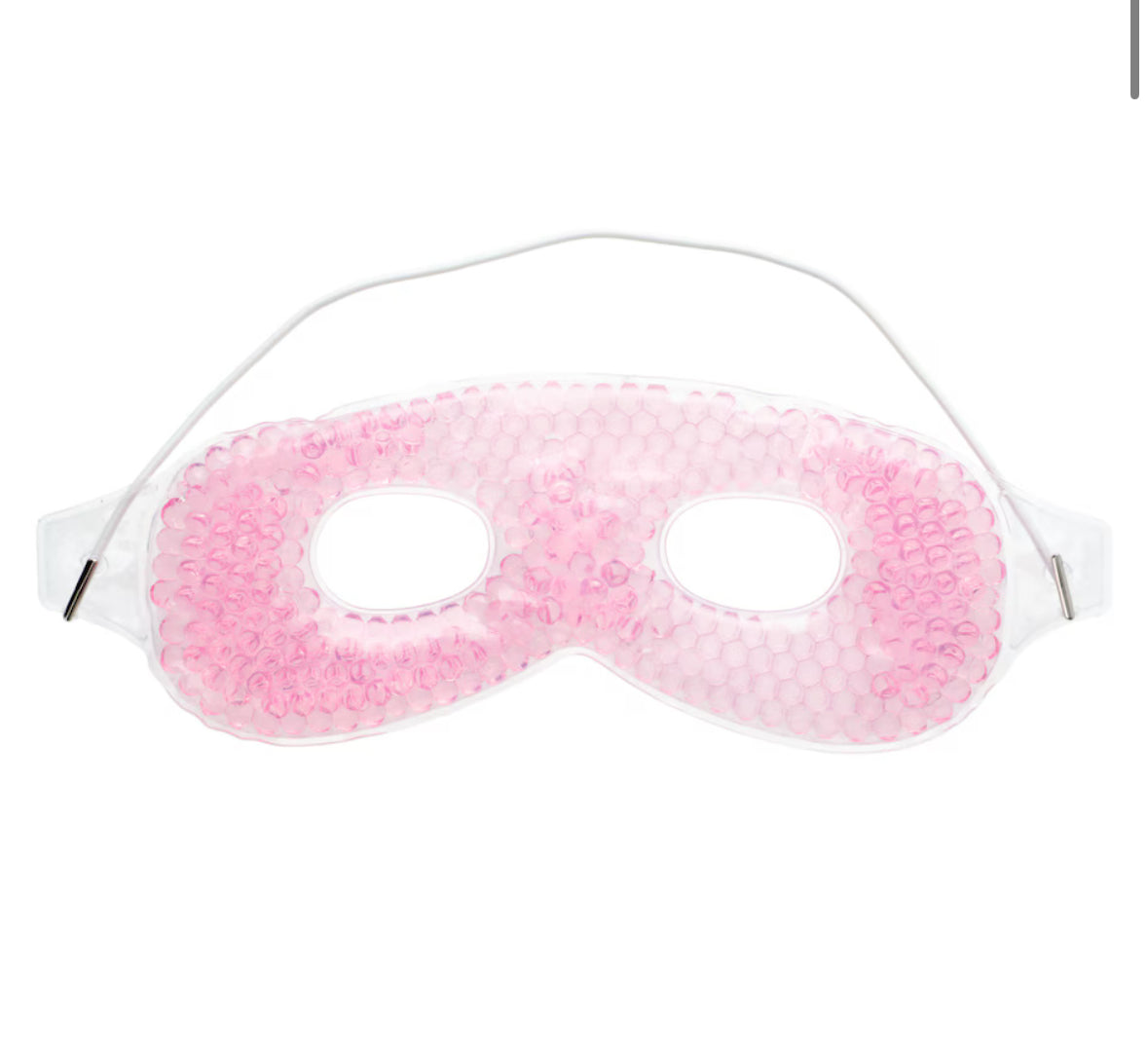 Hot & Cold Gel Bead Eye Mask – Pink Spa Therapy
