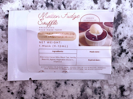 Molten Fudge Souffle Face Mask – Handmade • Vegan Skincare