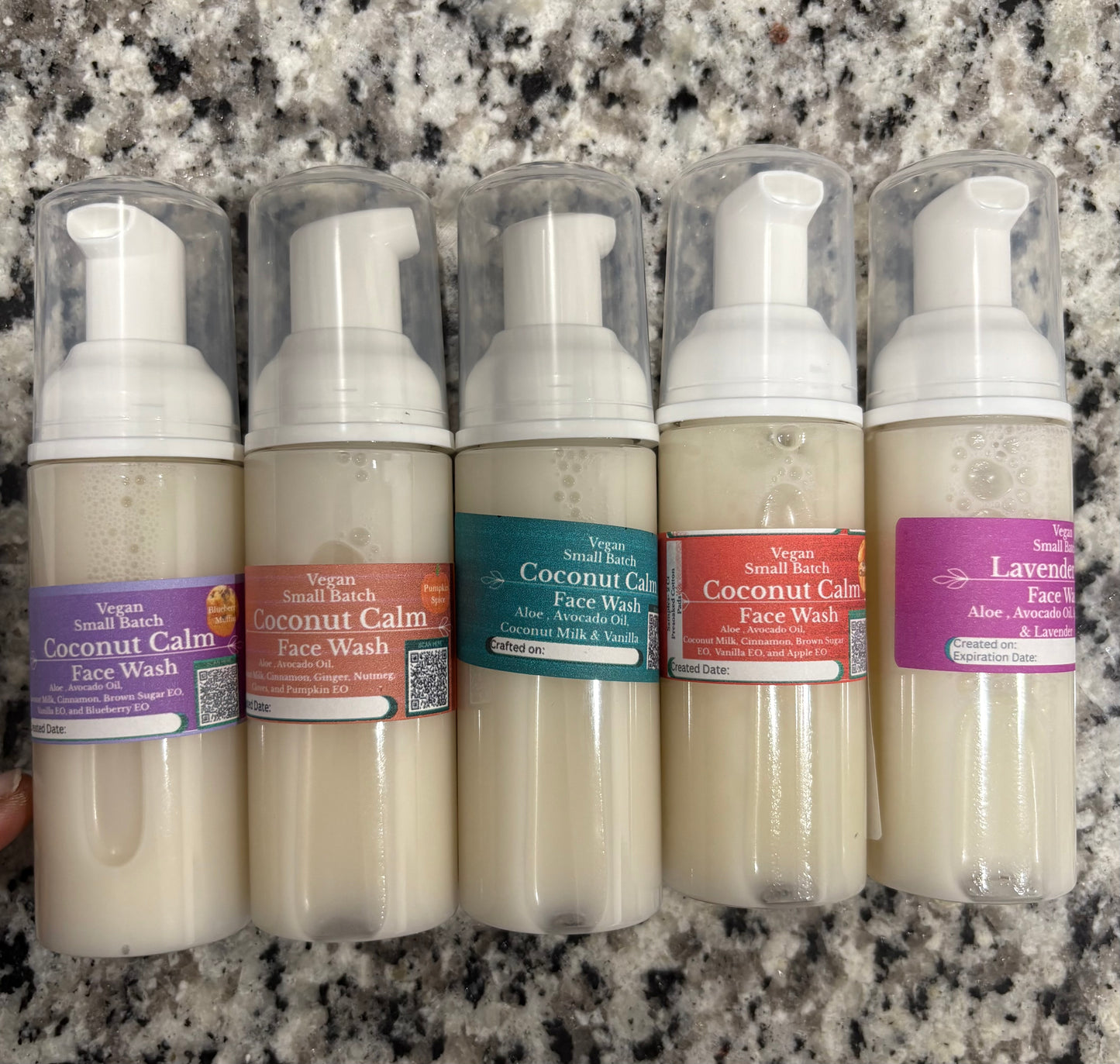 Coconut Calm Face Wash – Hydrating Aloe + Coconut Cleanser