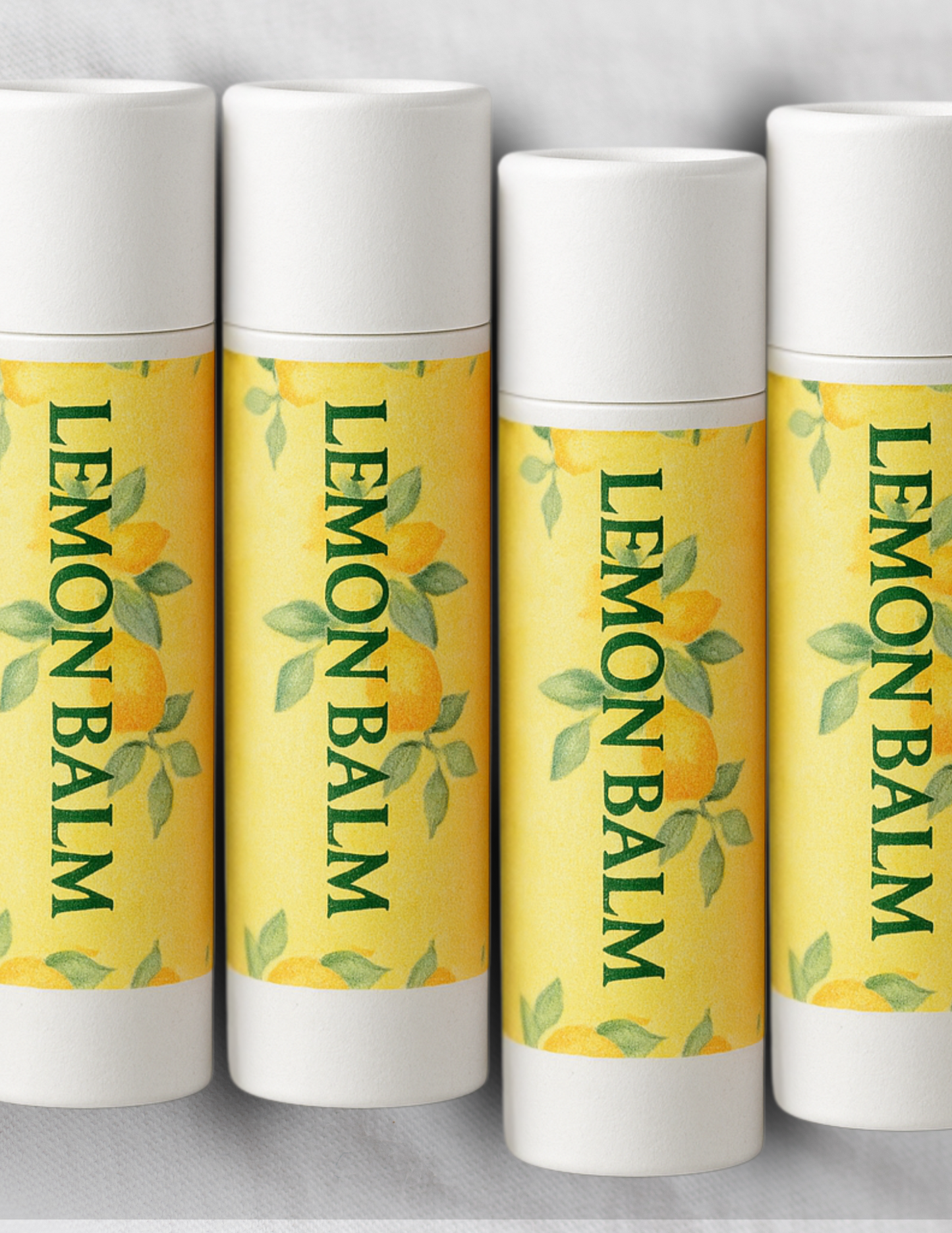 Lemon Lip Balm – Vegan Moisturizing Balm