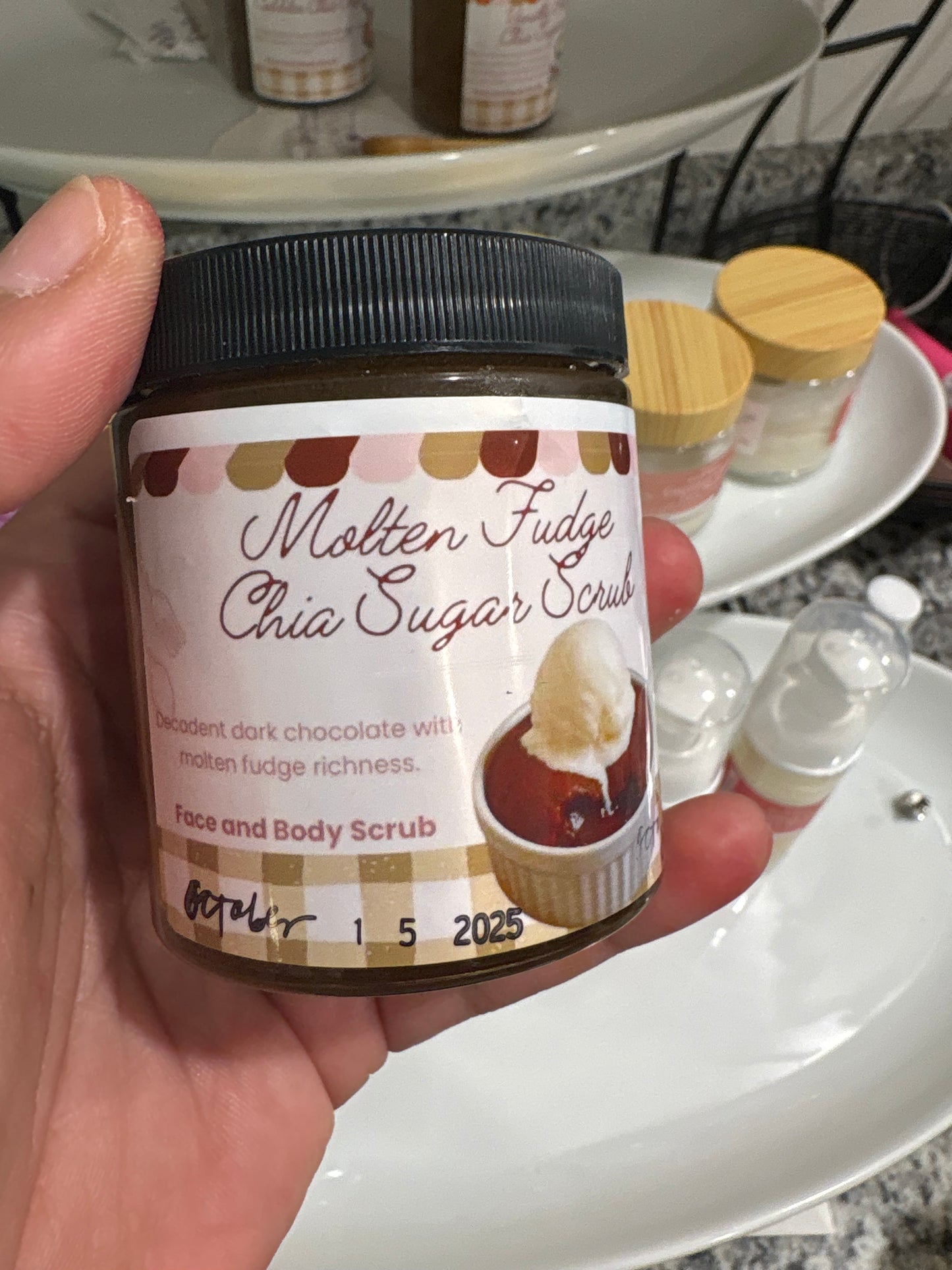 Triple Sugar Glow Scrub –Face & Body Exfoliating Skin-Softening Scrub