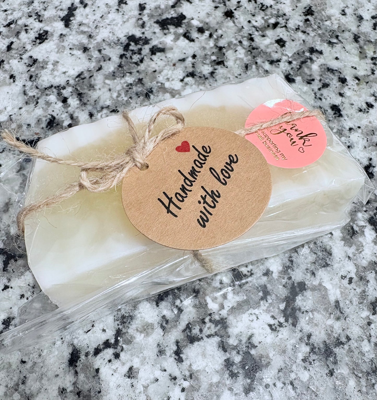 Handmade Sweet Lemon Meringue Soap Bars | Artisan | Gift Ready