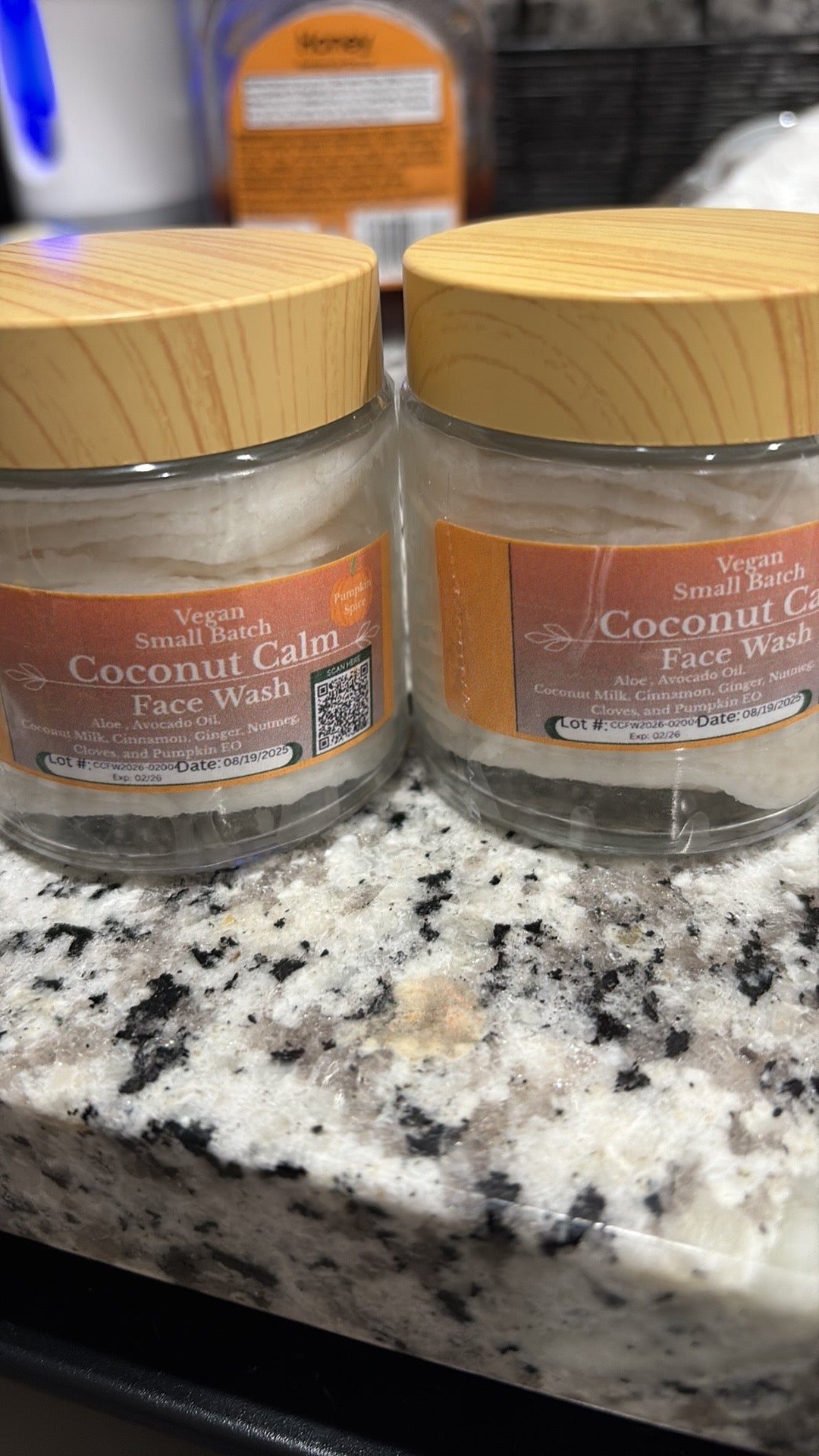 Coconut Calm Face Wash – Hydrating Aloe + Coconut Cleanser