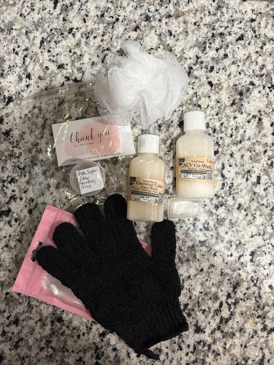 Travel Vegan Skincare Set – Glow On the Go