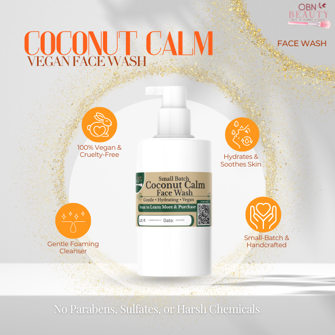Coconut Calm Face Wash – Hydrating Aloe + Coconut Cleanser