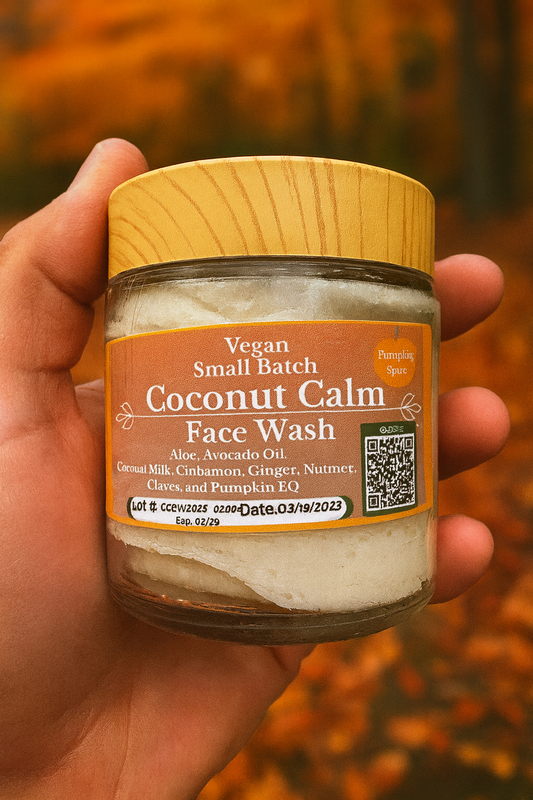 Coconut Calm Face Wash — Pumpkin Spice