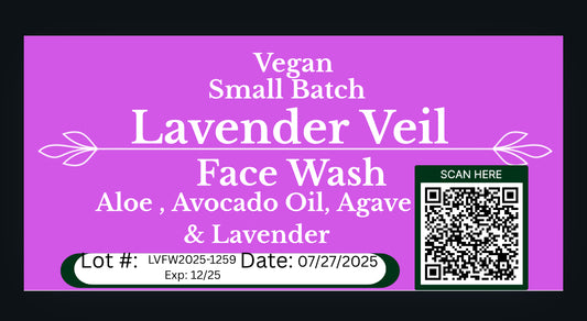 Lavender Veil – Aloe Face Wash