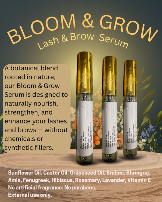 Bloom & Grow Vegan Brow & Lash Growth Serum